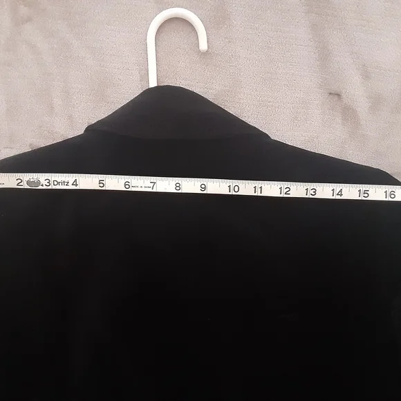 Women's Black Felt Blazer - Picture 4 of 9